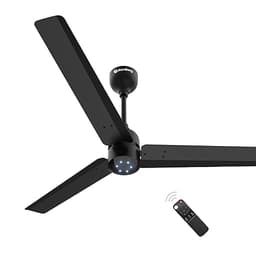 atomberg Renesa 1200mm BLDC Motor 5 Star Rated Sleek Ceiling Fans with Remote | Upto 65% Energy Saving | 2+1 Year Warranty (Midnight Black) | Winner of National Energy Conservation Awards (2022)
